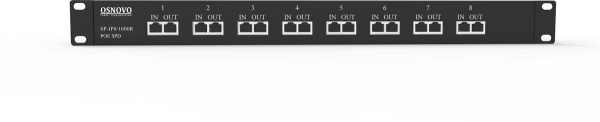 Грозозащита Osnovo SP-IP8/1000PR 1U